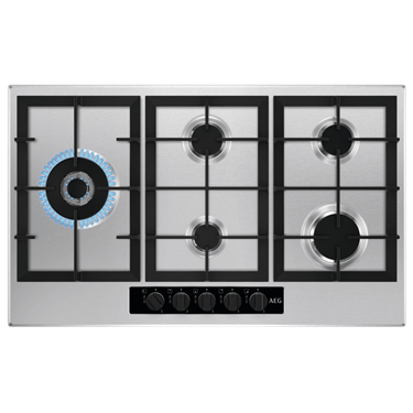 Plaque de cuisson &#224; gaz encastr&#233;e de 90 cm de la s&#233;rie 5000 avec 5 zones de cuisson